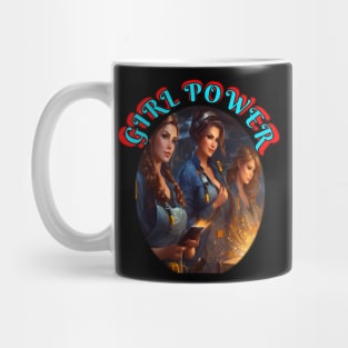 Girl Power,welding crew Mug